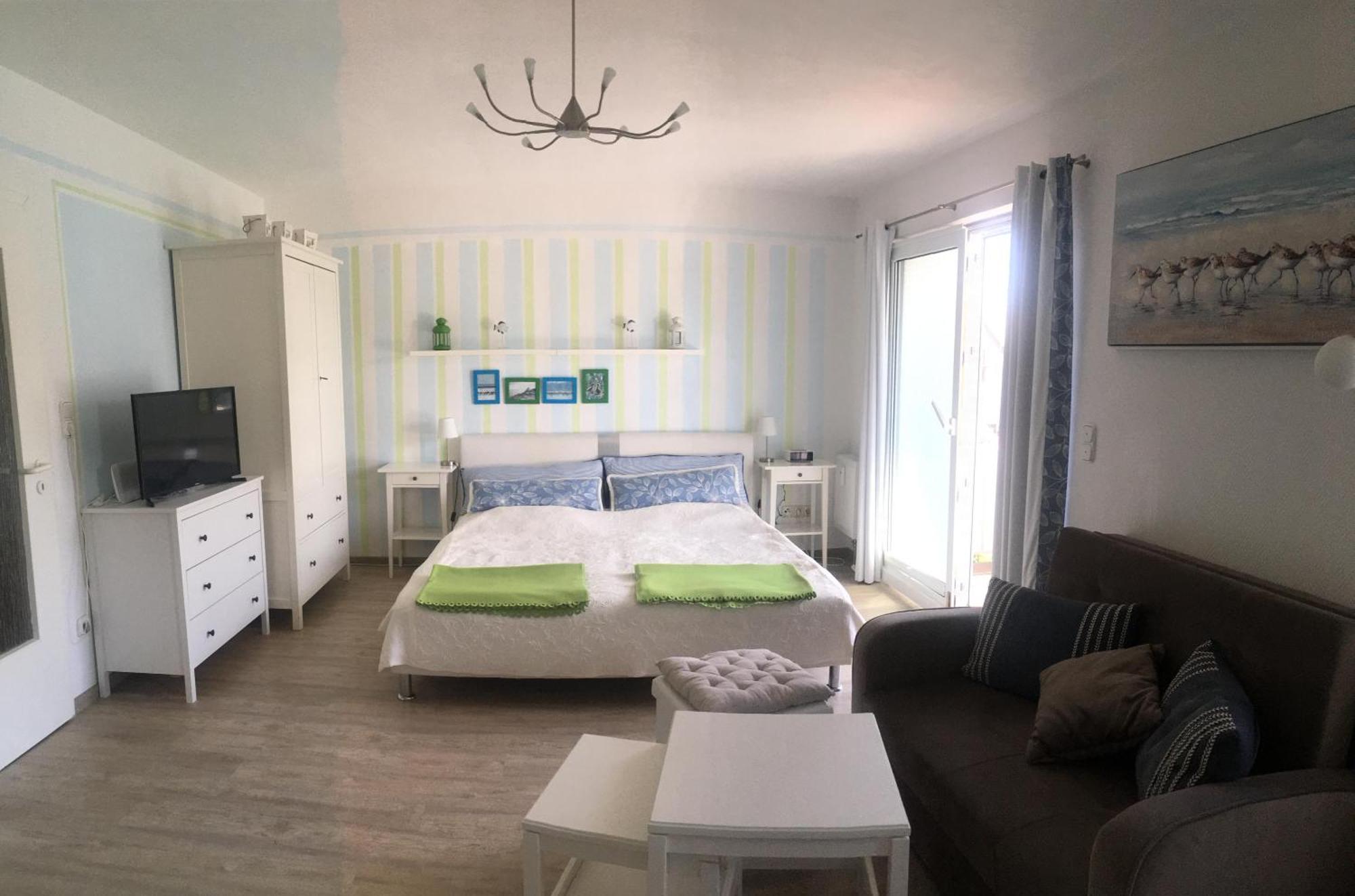 Studio 8 Im 1 Og Haus Stranddistel, Schones Studio Fur 2 Personen In Zingst, Hund Erlaubt ภายนอก รูปภาพ